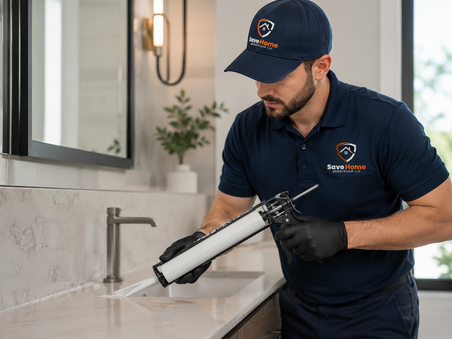 Bathroom caulking and sealant maintenance